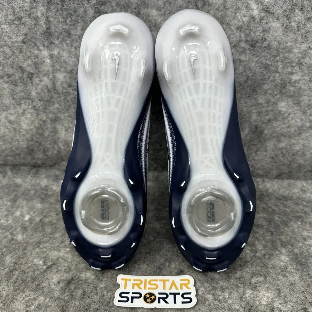 Nike Vapor Pro 1 Football Cleats Mens Size 9 White Navy Black HM8850-104